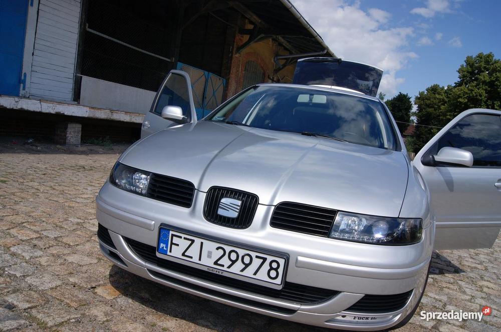 SEAT LEON 19 TDI KSENON ALUFELGI LED lakier metallic lubuskie Sulechów sprzedam