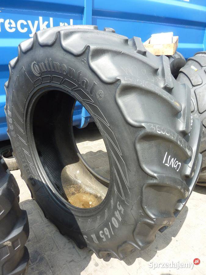 2x Opona używana rolnicza 54065R30 CONTINENTAL Zaścianki