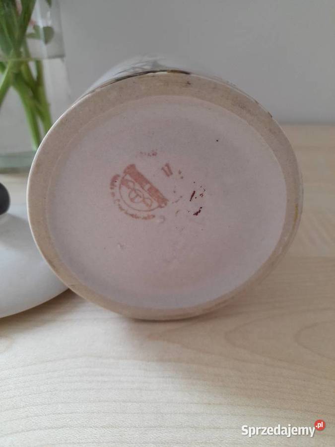 Ceramiczny pojemnik Ditmar Urbach Czechosłowacja Bogatynia