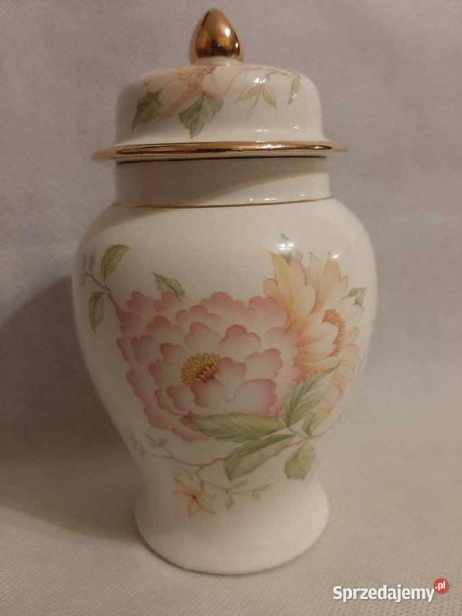 Porcelanowa amforapuzderko piękna sygnowana kujawsko-pomorskie sprzedam