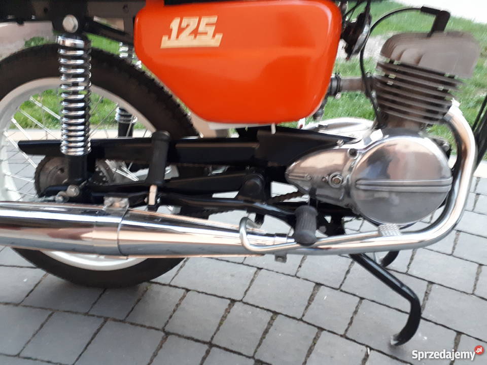 Wsk 125 zarejestrowana na białe Faliszew