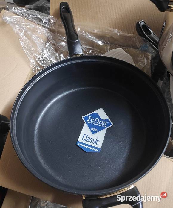 Garnki jumbo Frico 12 el patelnia teflon Łódź