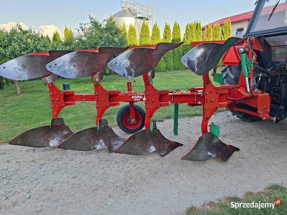 Pług obrotowy AgroMasz POL4 nowy Agromasz Osięciny sprzedam