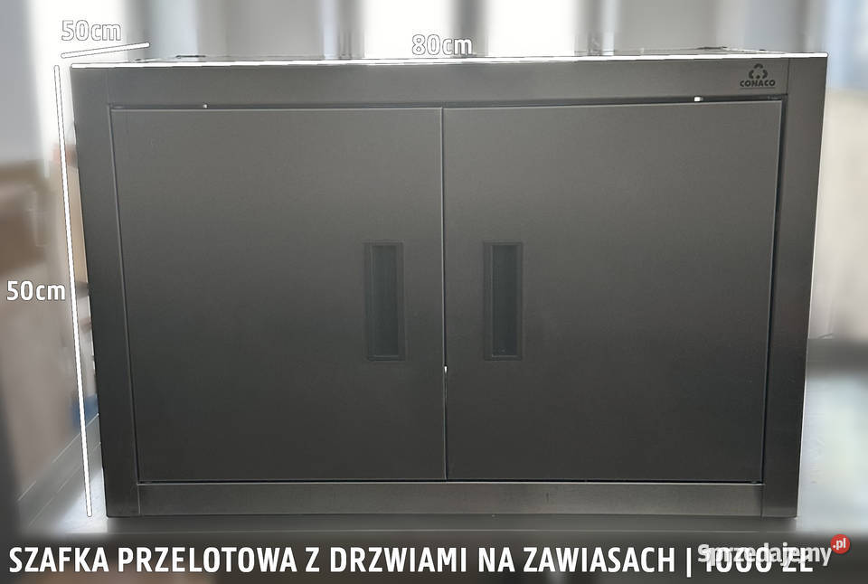 Szafka przelotowa z drzwiami na zawiasach Gastronomia Gdynia