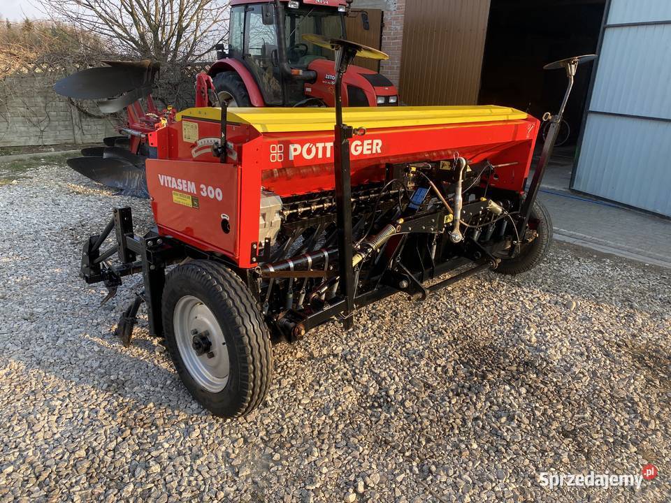 Siewnik zbożowy POTTINGER Vitasem 300 oryginał Rogów