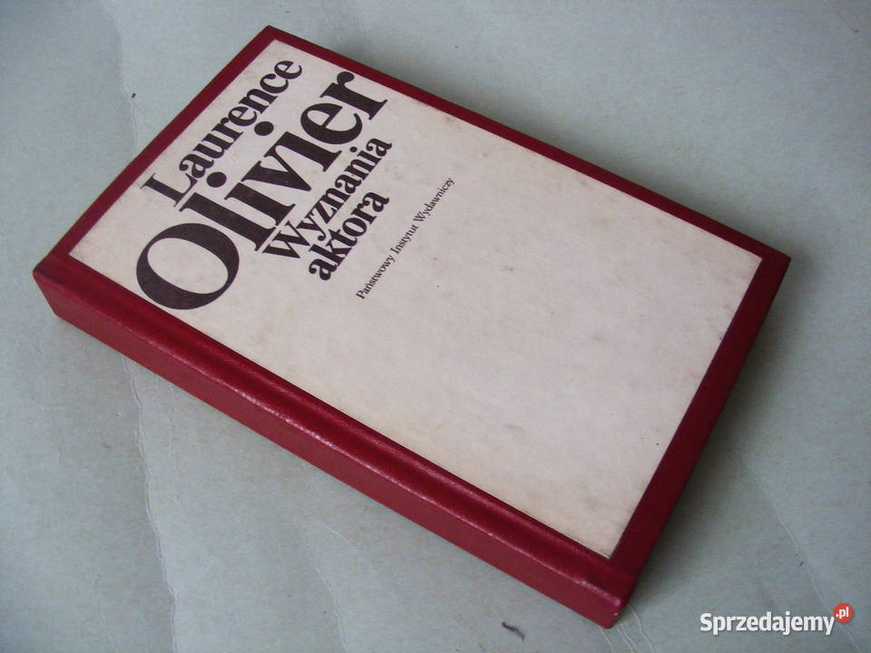 Dramaty greckie Sandauer Wyznania aktora Olivier literatura piękna - proza zagraniczna Oborniki Śląskie