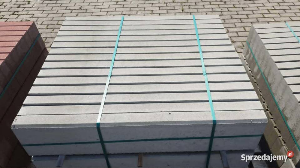 Sprzedam obrzeża betonowe 6x20x100 szare Żary