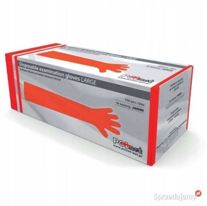 Rękawice Rektalne inseminacyjne weterynaryjne Borek Wielkopolski