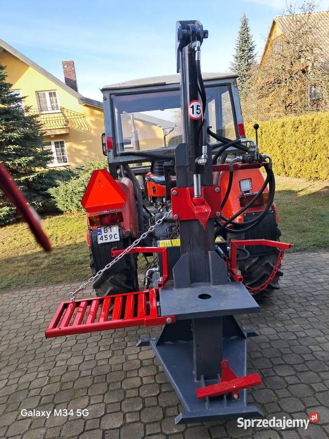 Łuparka do drewna 20 ton rębak rozdrabniacz Białystok