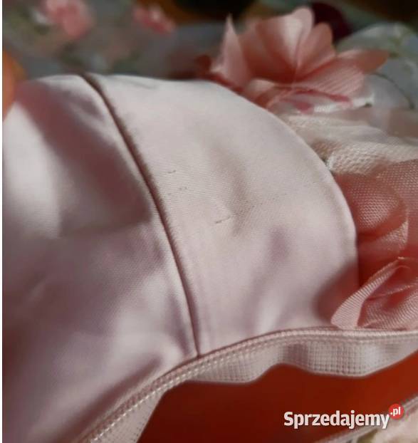 MOHITO 40L sukienka RÓŻ halka tiul organza Rozmiar 40(L) Spódnice i sukienki mazowieckie Warszawa