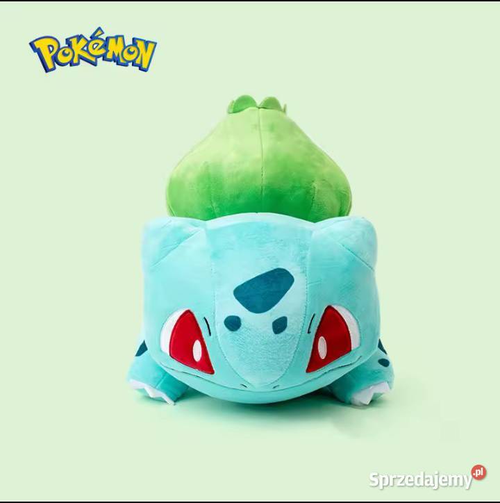 Bulbasaur Pokemon Maskotka Pluszak Zabawka 18 mazowieckie Warszawa