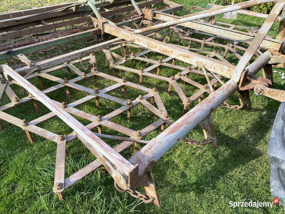 Brony ciężkie z wałkiem wałkami 3m sprzedam