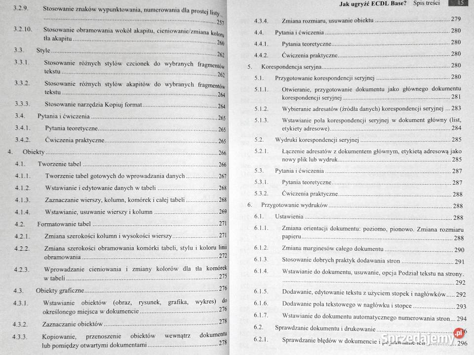 ugryźć ECDL Base Damian Dmuchowski miękka Chełm