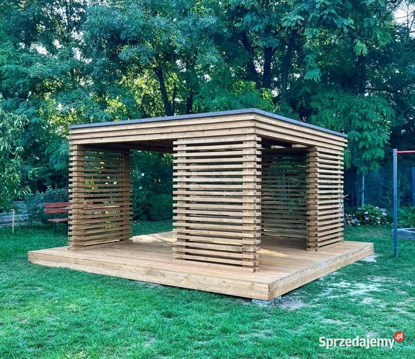 Nowoczesna Altana Ogrodowa 45x45m Altanka