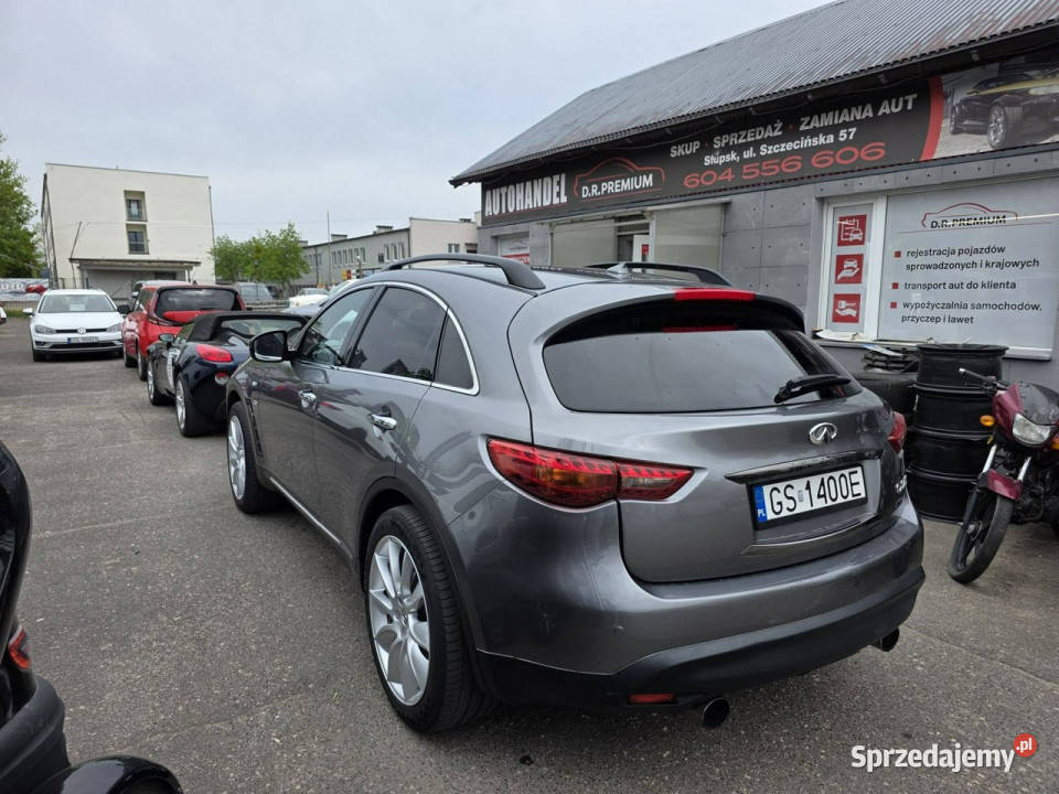 Infiniti QX70 30 Diesel 238 Kamera 360 Navi Słupsk