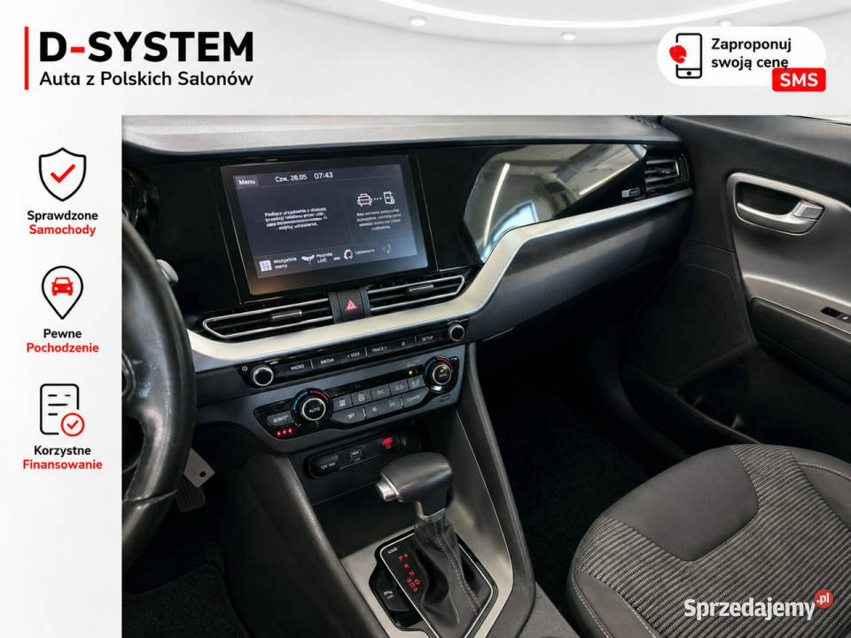 Kia Niro 22 Salon Polska 1Właściciel GWARANCJA gniazdo AUX Białystok