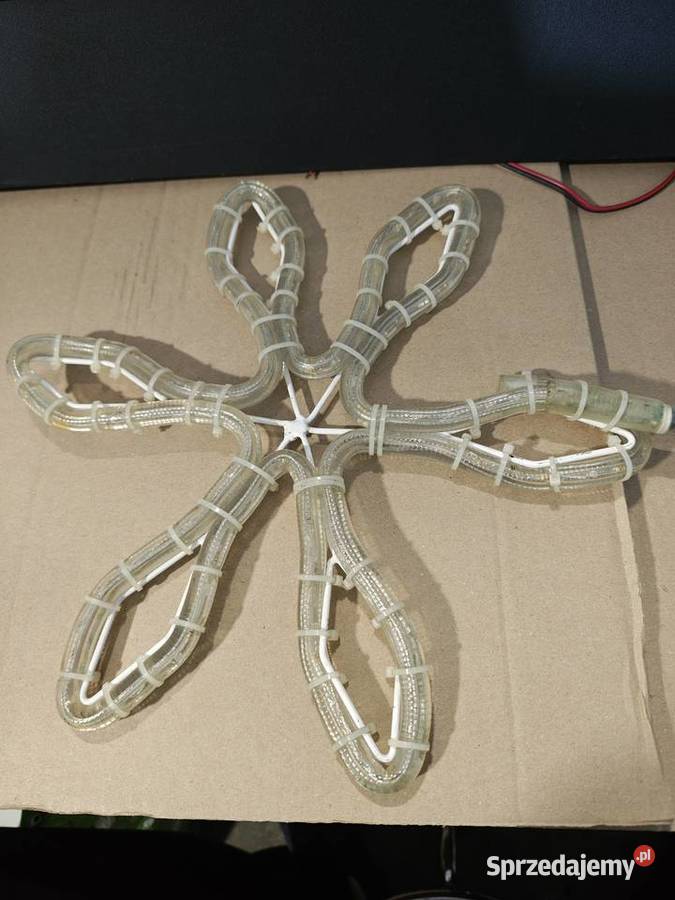 Śnieżka neon 35 ozdoba świąteczna LED Zielona Góra sprzedam