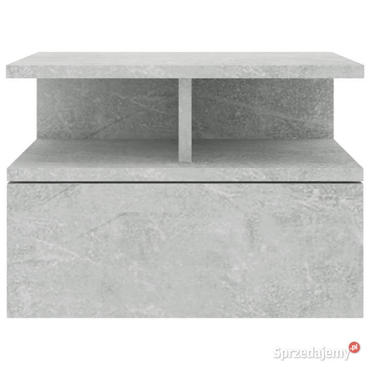 vidaXL Wisząca szafka nocna betonowa szarość Warszawa sprzedam