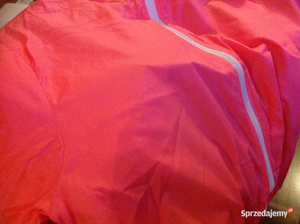 Cienka Kurtka Neon Damska LXL różowa Nowa Nowa Sól