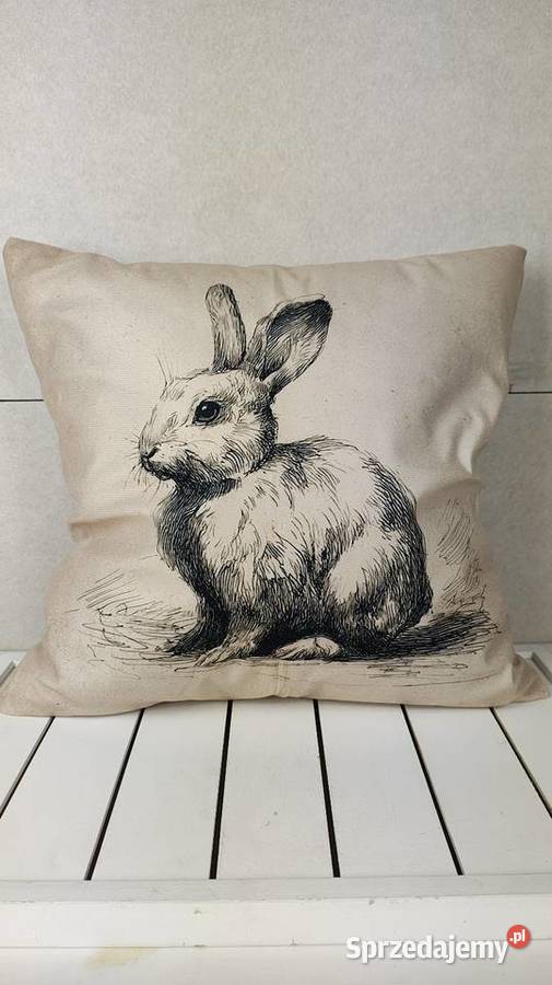 Poszewka na poduszkę beżowy Łódź sprzedam