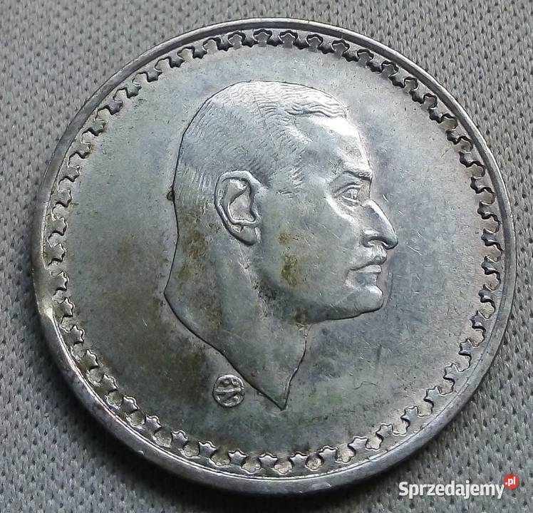 EIPT25 PIASTRÓW1970 r SREBRO 720PREZYDENT NASSER Legionowo