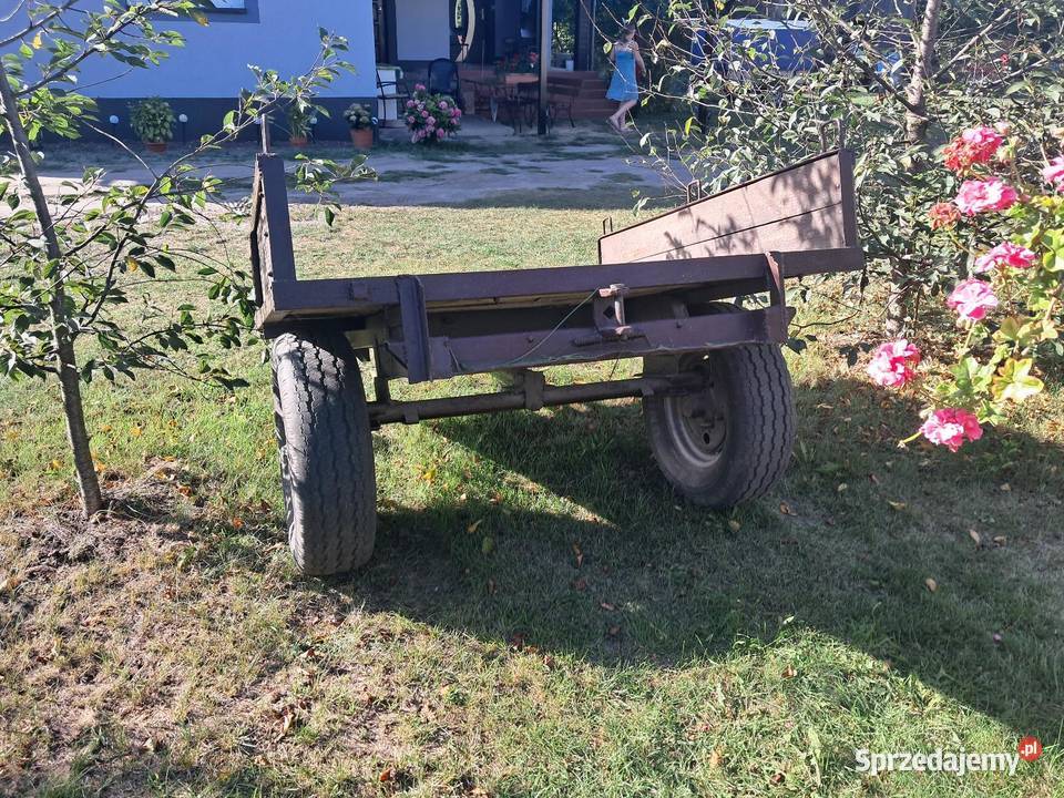 Przyczepka jednosiowa sprzedam