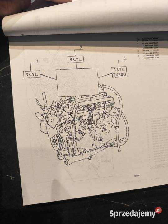 KATALOG CZĘŚCI RENAULT RENAULT CERES TWINSHIFT Kamień Pomorski sprzedam