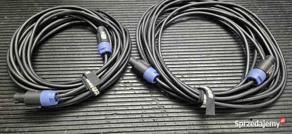 Kable przewody głośnikowe 2x10m