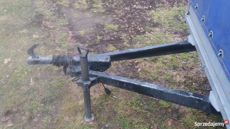 PRZYCZEPKA samochodowa z plandeką dł 25x szer 13 pomorskie Kartuzy sprzedam