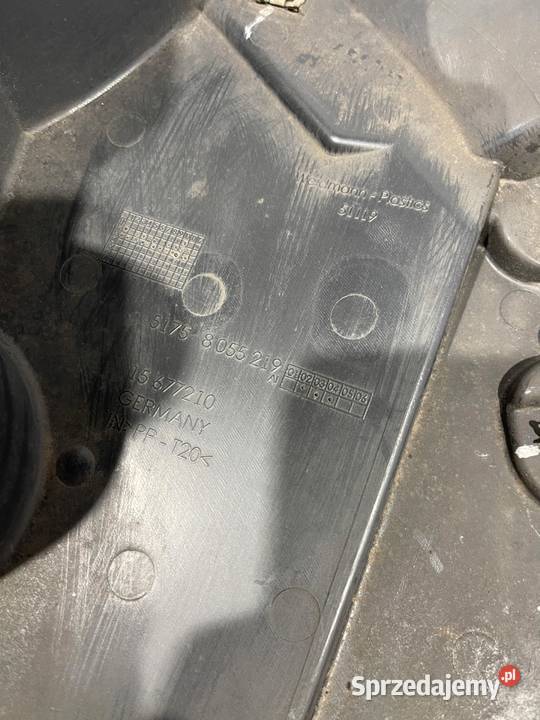 BMW F20 F21 OBUDOWA OSŁONA PODWOZIA LEWY TYŁ Elementy wygłuszające