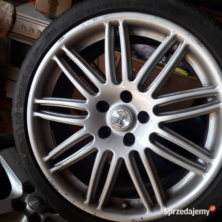 Sprzedam felgi aluminiowe 18 ET 35 z oponami Żelechów