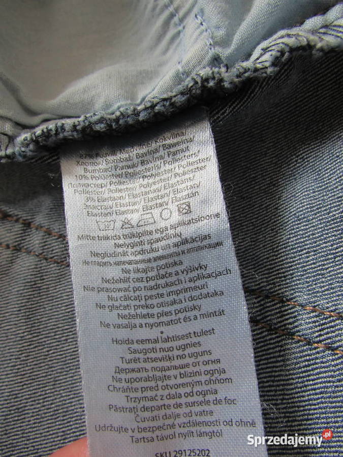spódnica jeansowa 40 L Beloved jeans haft róża Kraków