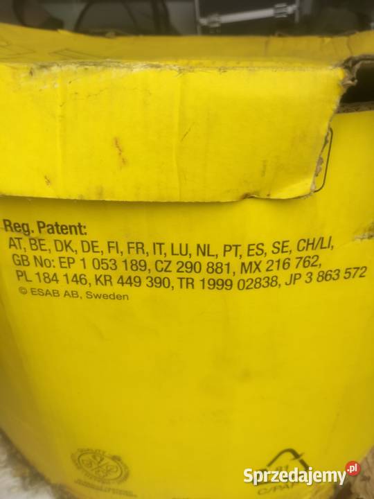 Drut spawalniczy w beczka esab Rawicz