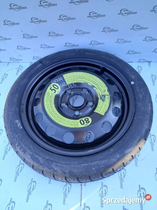 GOLF AUDI SEAT ALTEA koło dojazdowe 12570 R16
