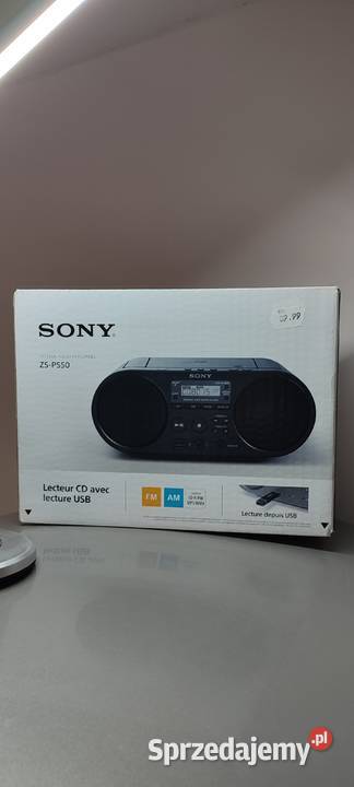 Radioodtwarzacz Sony ZSPS50 czarny