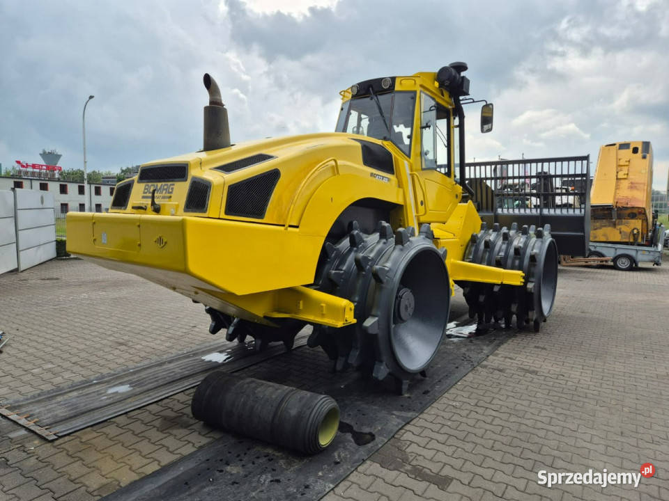 czołowa Bomag BC472 RB KOMPAKTOR ODPADÓW Łaziska Górne