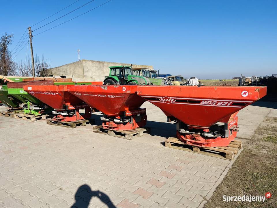 Rozsiewacz Kuhn 921 Mds Rauch 921 rozsiewacz wielkopolskie Chwałkowo