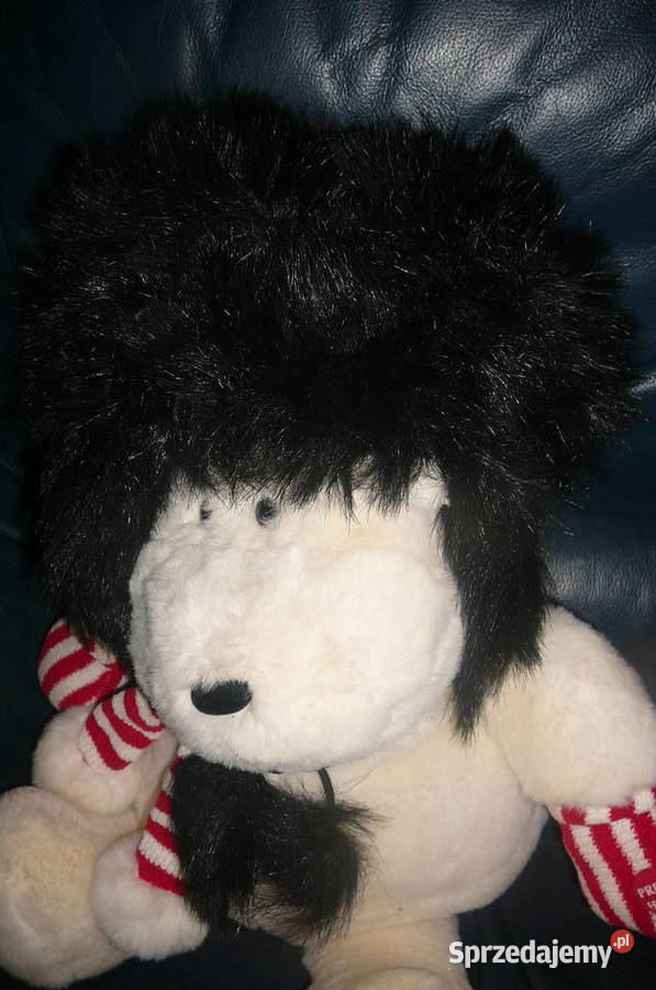 Czapka czarna futrzana uszatka