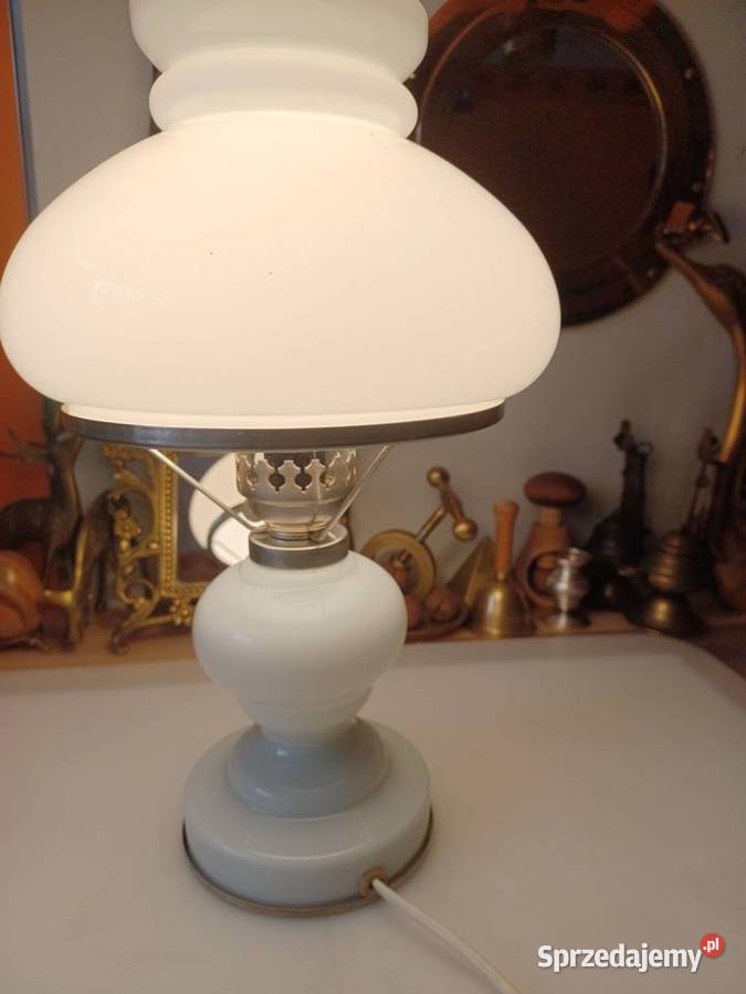 Piękna lampa stołowa z czasów PRL Lampy stołowe i nocne Poznań