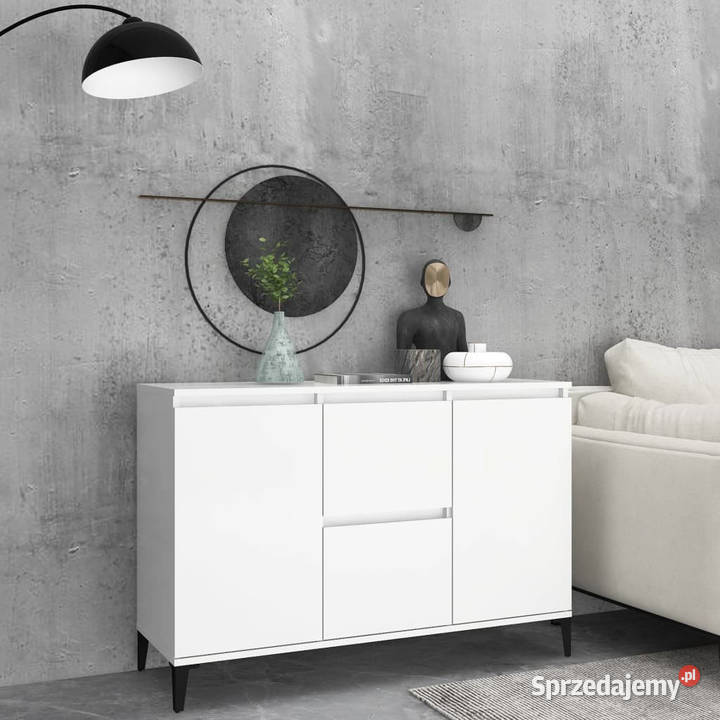 Szafka biała 104x35x70 materiał drewnopochodny Warszawa