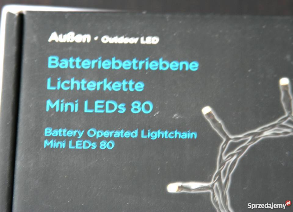 Łańcuch świetlny LED Polarlite PBA01002 LED 80x śląskie Rybnik sprzedam