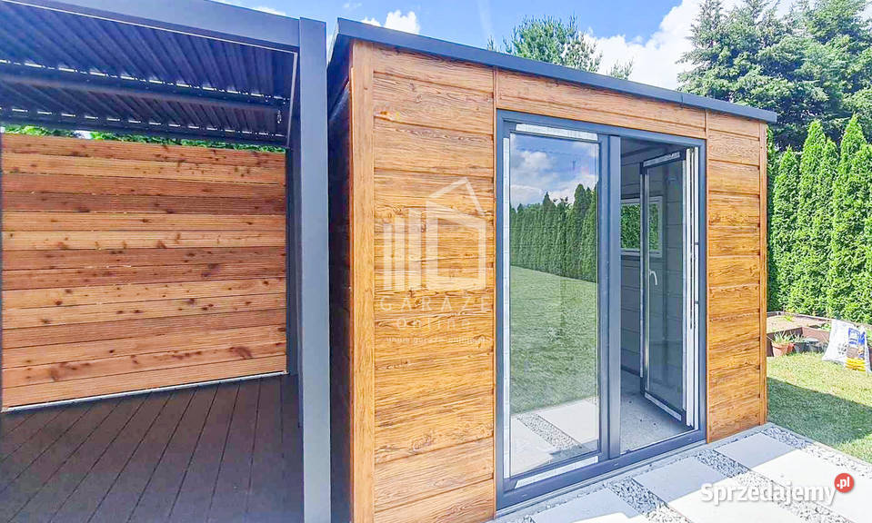 Schowek Domek Ogrodowy 25x25m Okno Jasny Orzech pomorskie Kościerzyna
