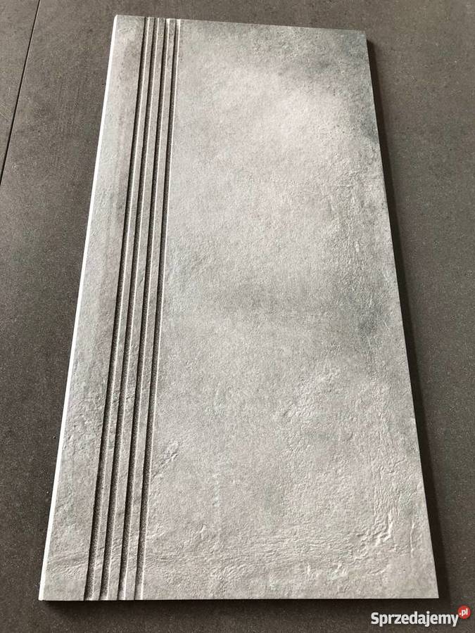 Betonowe schodyszare płytki STRUKTURA BETON Łask