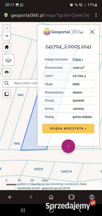 Sprzedam działkę rekreacyjna Żywiec