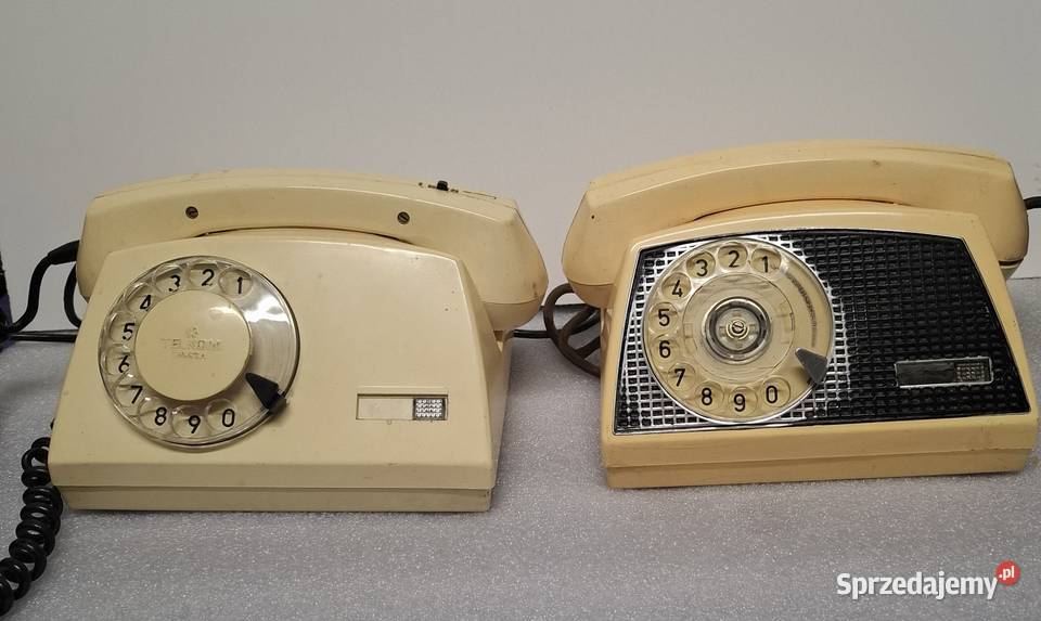 2 Telefony Kolekcjonerskie Pamiątka z okresu Warszawa
