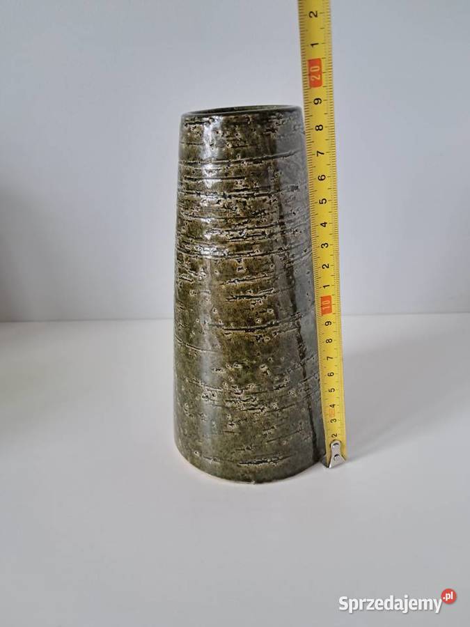 Wazon ceramka chamotte Treboda Keramik Kraków