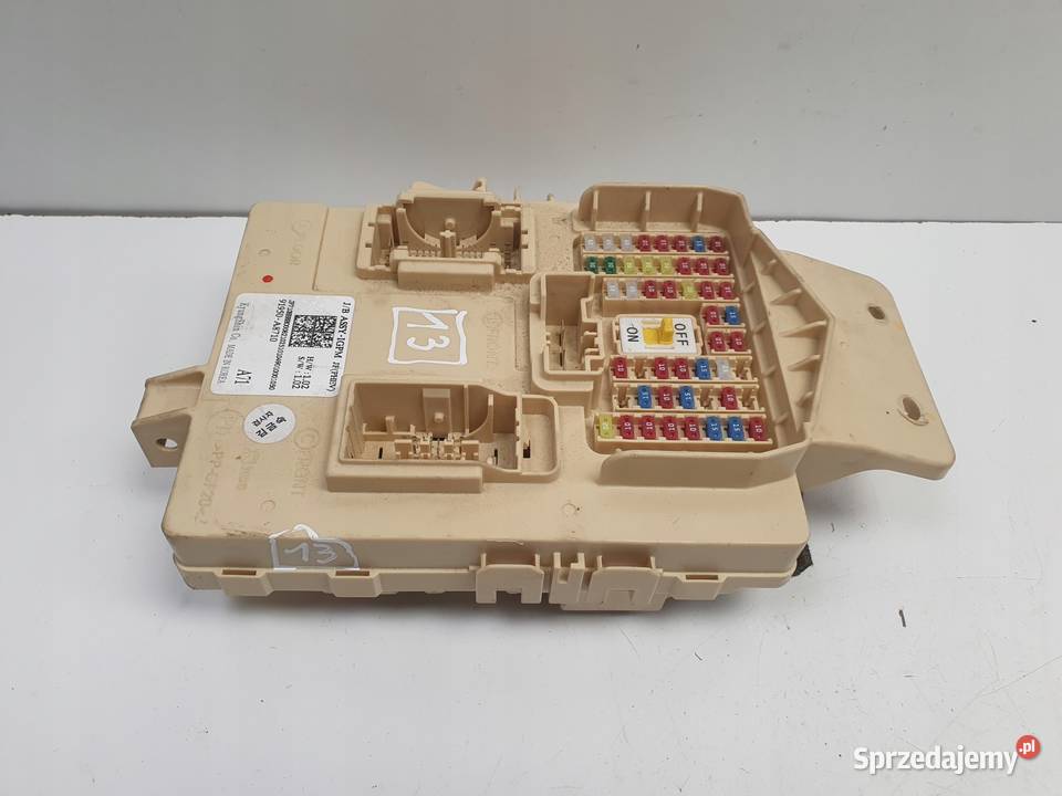 Kia Optima IV SKRZYNKA BEZPIECZNIKÓW Moduł lubelskie