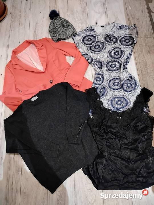 Paka 8 sweter bluzka top sukienka Rozmiar 38(M)