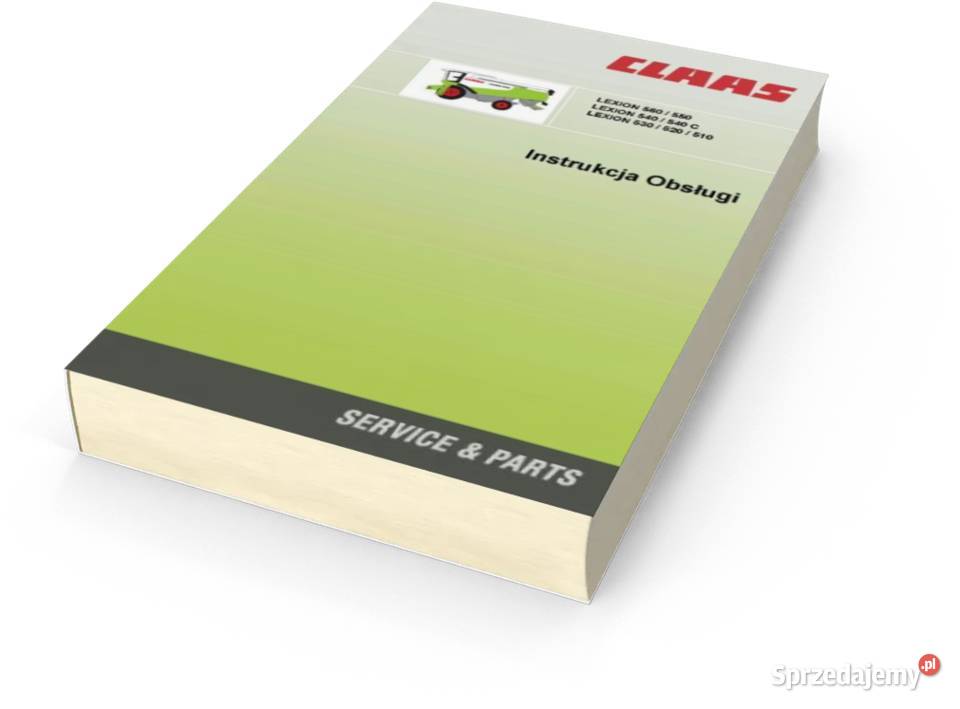 Instrukcja Claas 510 520 530 540 550 560 Lexion Szamotuły
