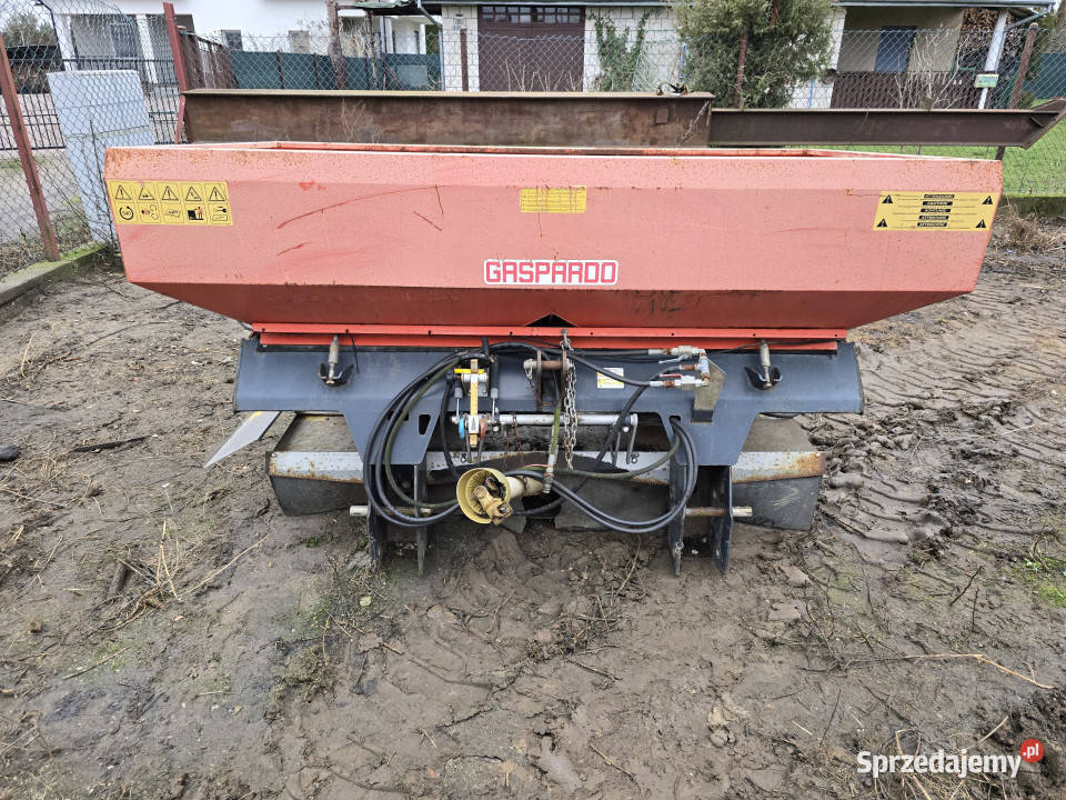Rozsiewacz GASPARDO ZENO 28 1600 2D 1600 L 28 m nieuszkodzony Klepacze